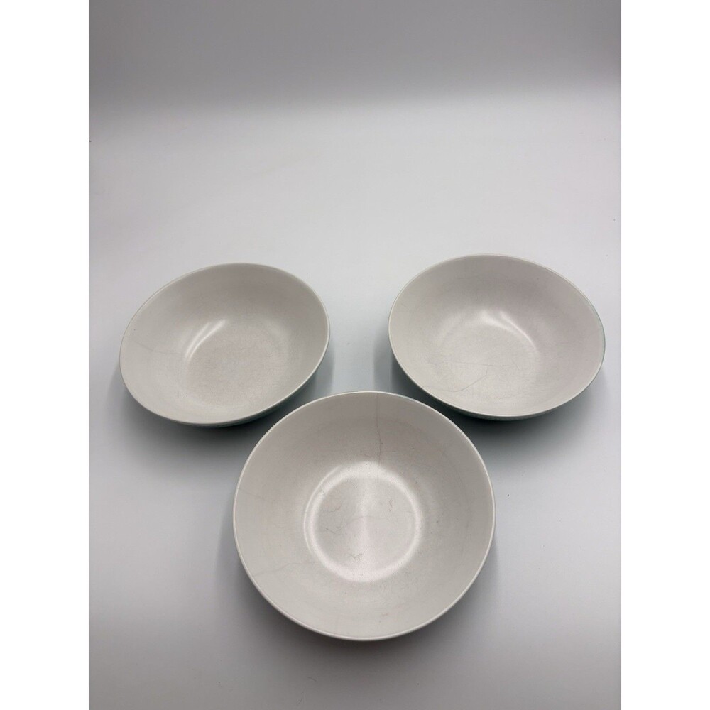 3 Spectrum Designz Blue Ceramic Soup Cereal Bowl